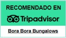 Recomendado en TripAdvisor — Bora Bora Bungalows